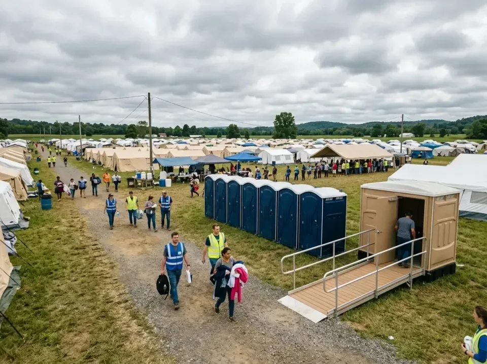 disaster-relief-camp-restrooms-010 — frequently asked questions, Dumpster & Portable Bathrooms Rental in Grand Prairie, TX
